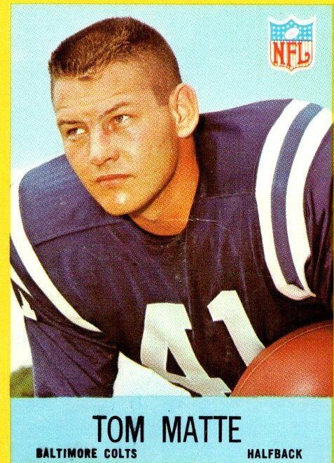 1967 Tom Matte #21