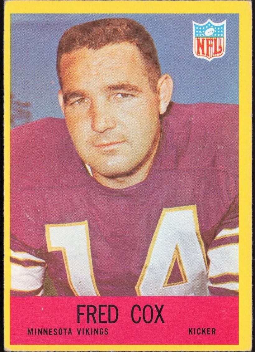 1967 Fred Cox #100