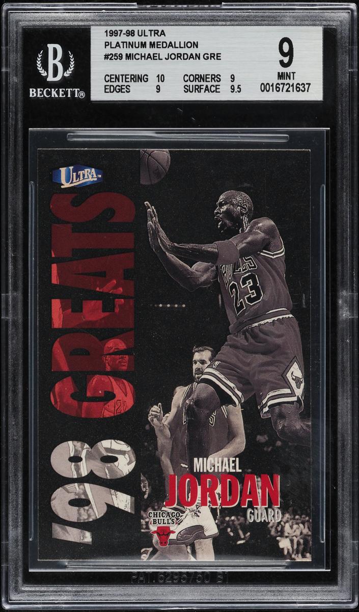 1997 Michael Jordan [Platinum Medallion] #259P