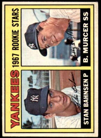 1967 Yankees Rookies #93