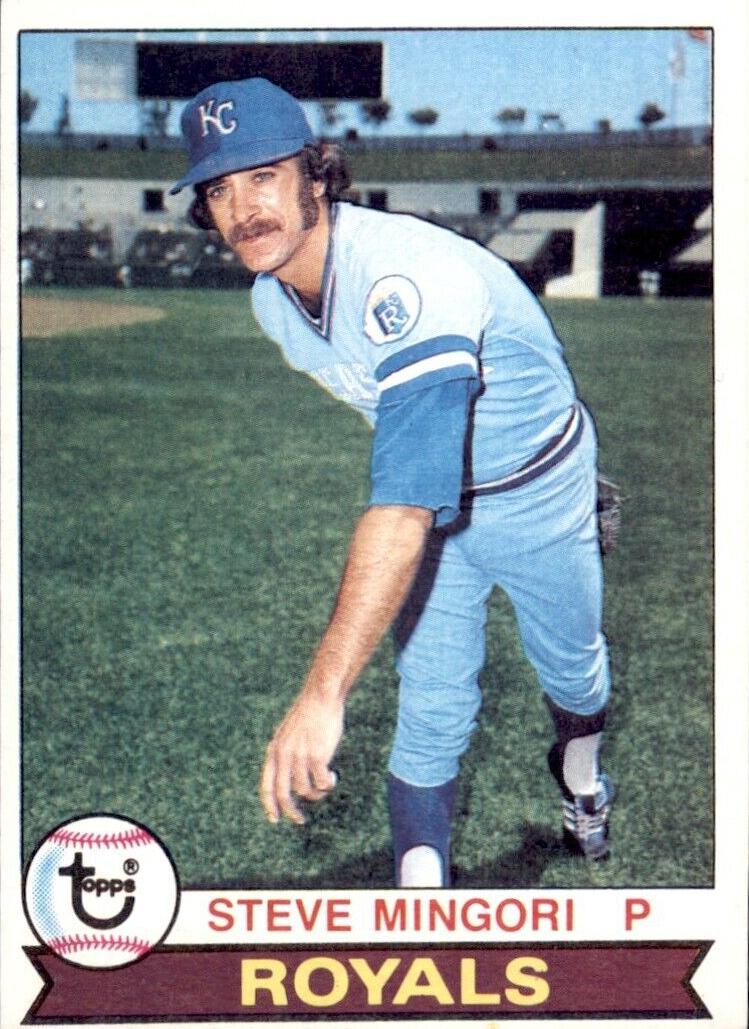 1979 Topps Steve Mingori #72 card
