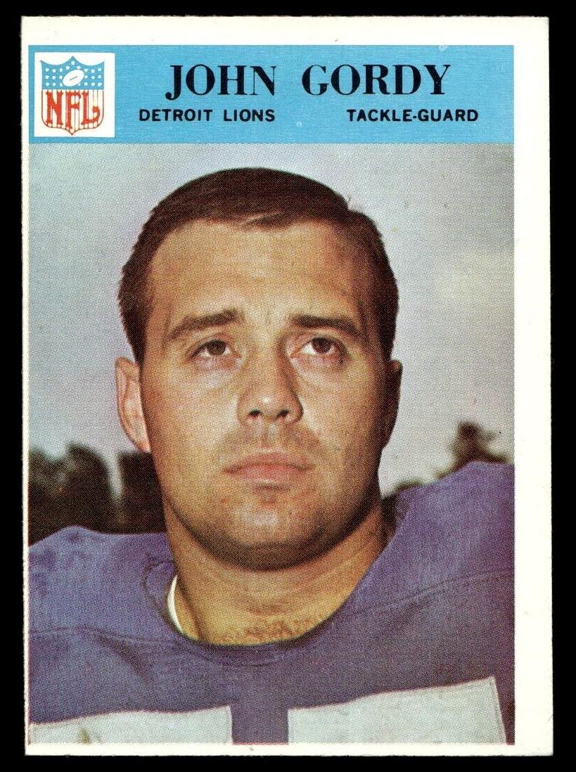 1966 John Gordy #68
