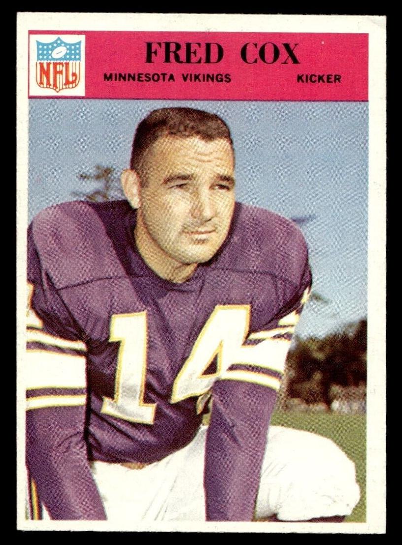 1966 Fred Cox #108