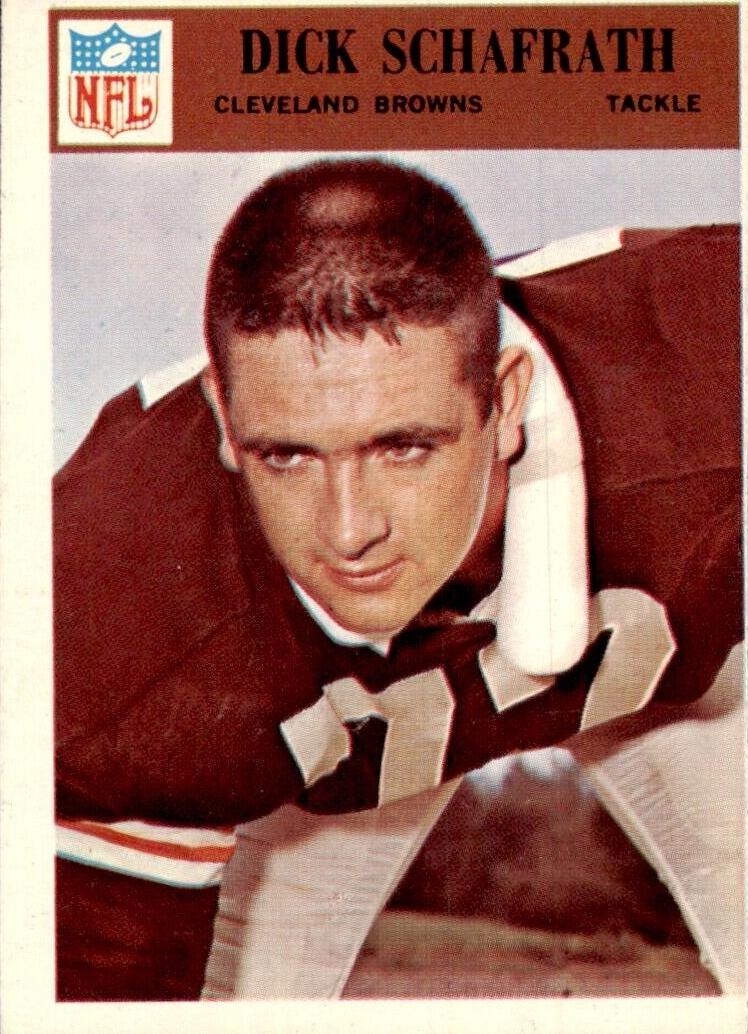 1966 Dick Schafrath #50