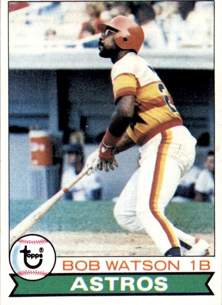 1979 Topps Bob Watson #130 card