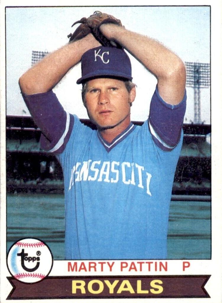 1979 Topps Marty Pattin #129 card