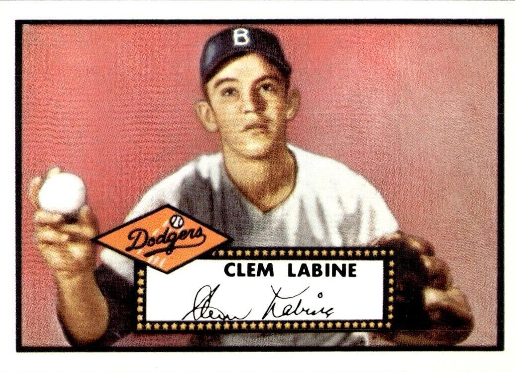 1952 Clem Labine #342