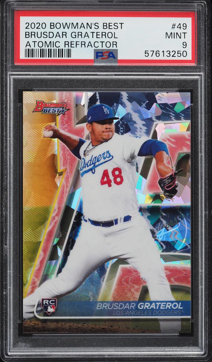 2020 Bowman's Best Baseball Atomic Refractor Brusdar Graterol #49