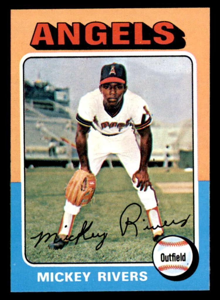 1975 Topps Mickey Rivers #164 card
