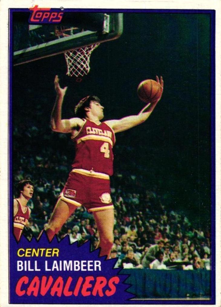 1981 Topps MID-WEST #74 Bill Laimbeer front
