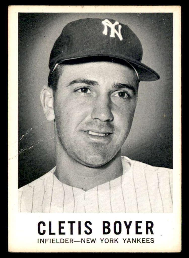 1960 Leaf Clete Boyer #46 card