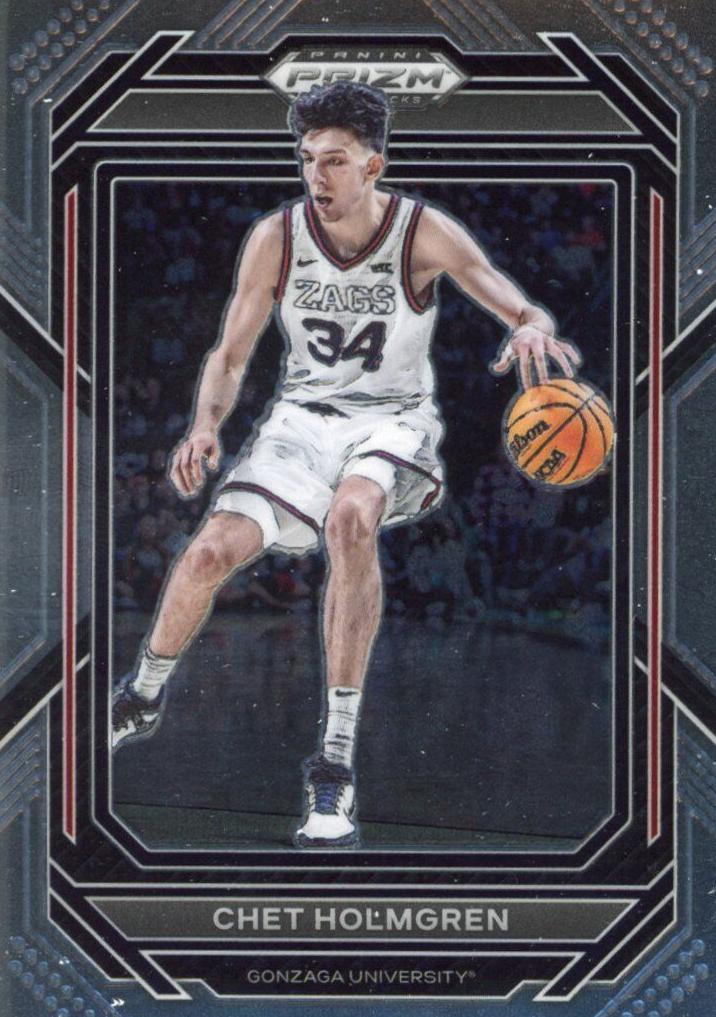 Chet Holmgren 2023 Prizm Draft Picks card