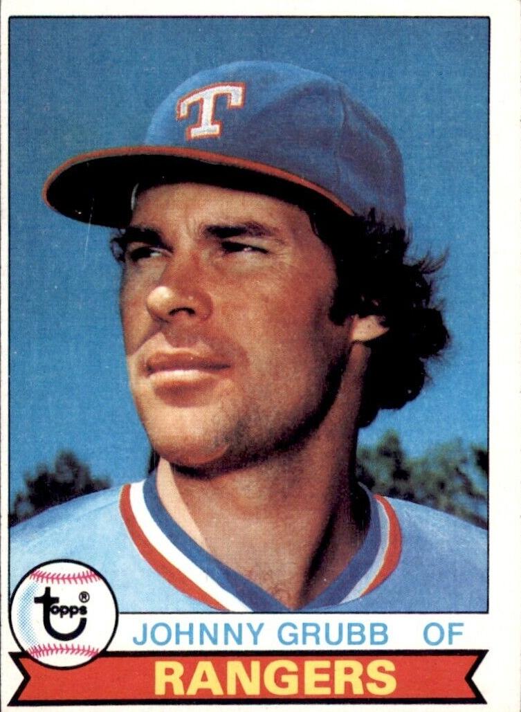 1979 Topps Johnny Grubb #198 card
