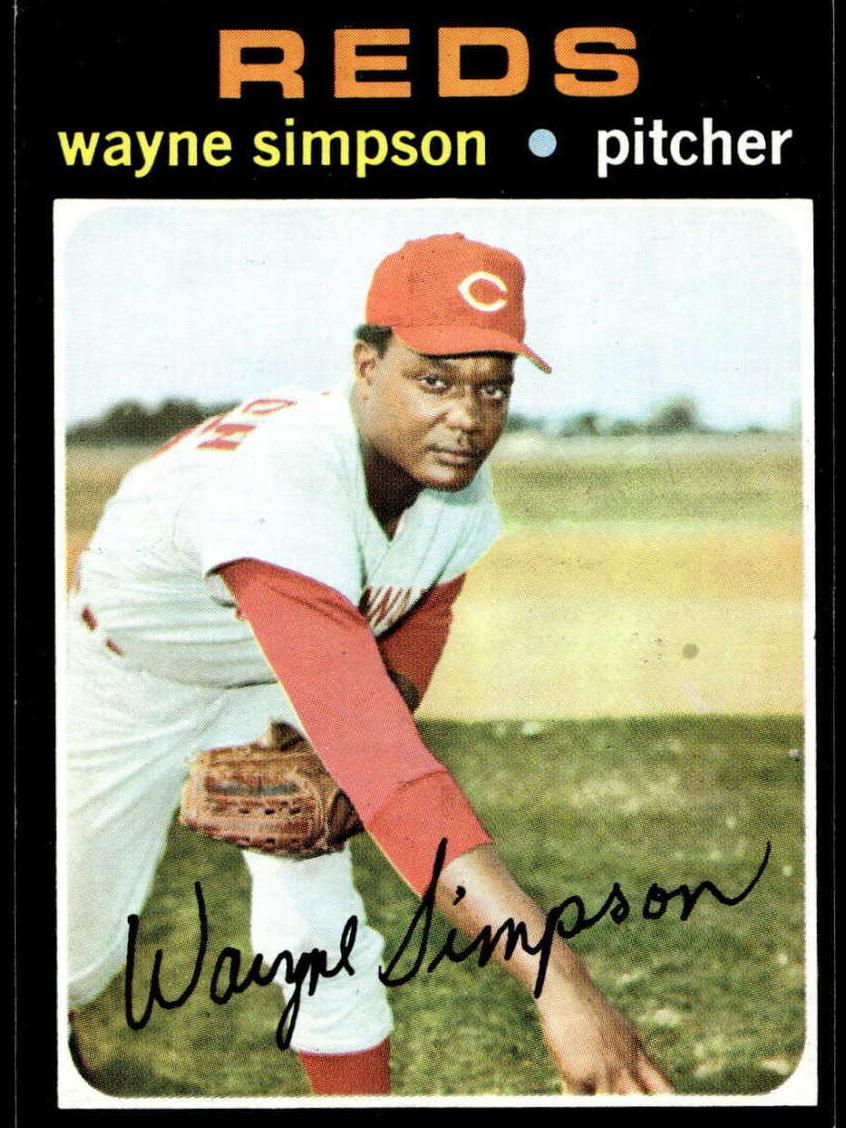 1971 Topps Wayne Simpson #339 card