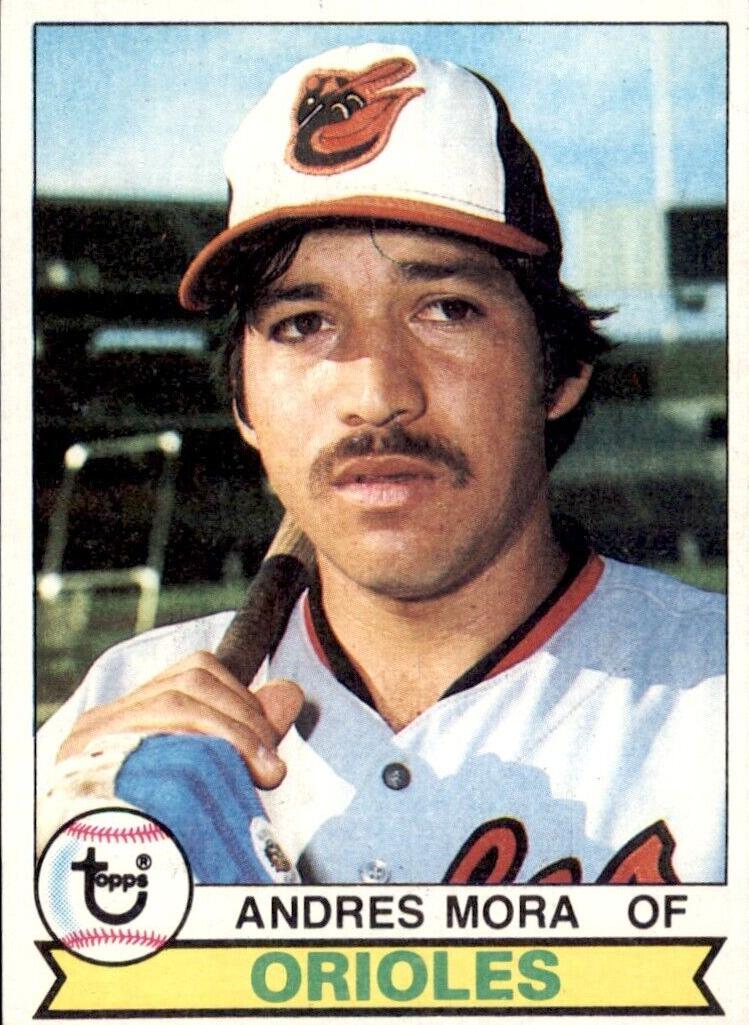 1979 Topps Andres Mora #287 card