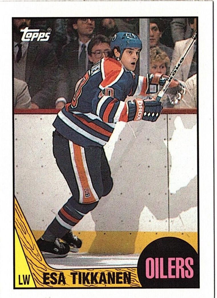 1987 Esa Tikkanen #7