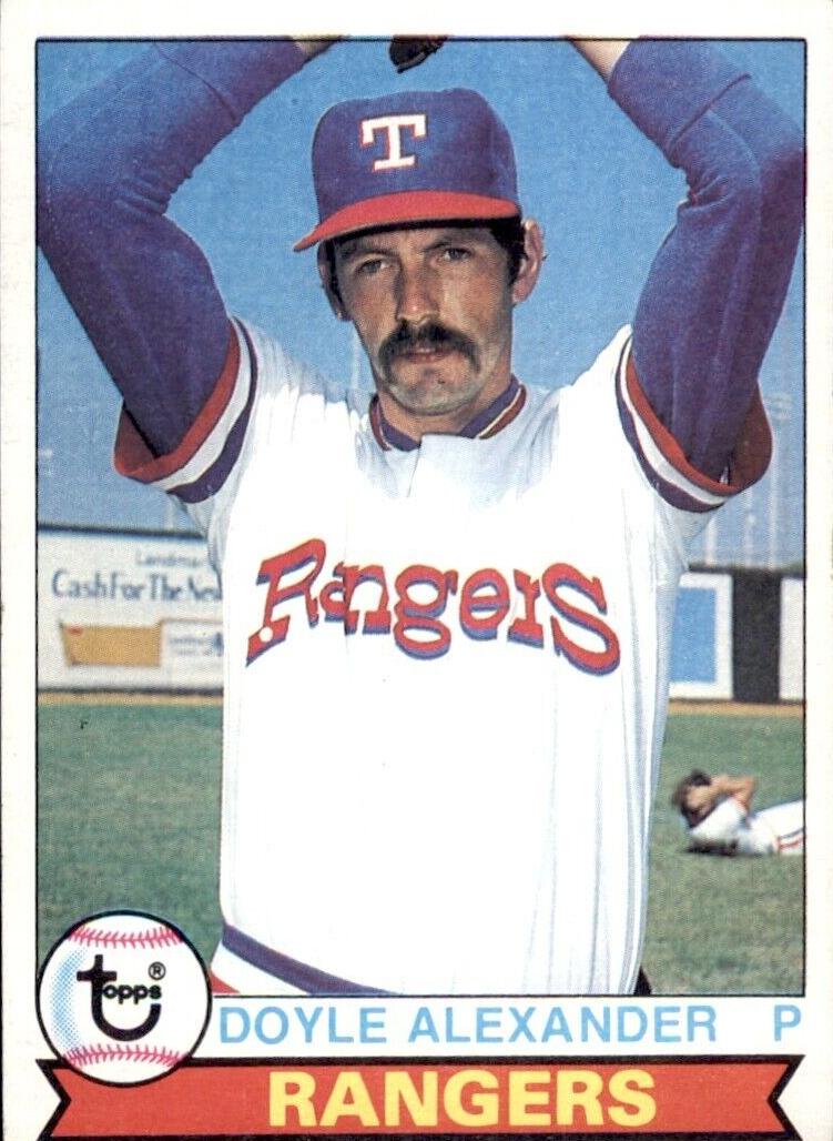 1979 Topps Doyle Alexander #442 card