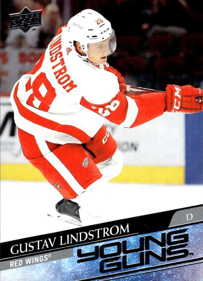 2020 Upper Deck Gustav Lindstrom #220 card