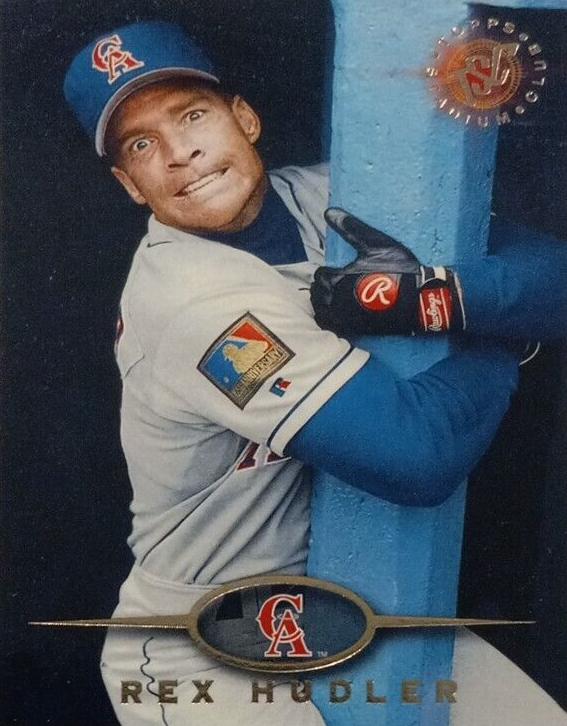 Rex Hudler 1995 Topps Stadium Club Baseball