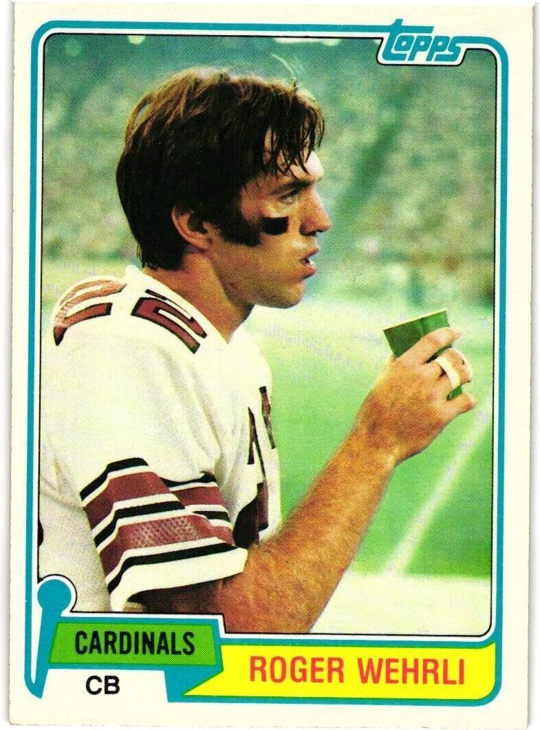 1981 Roger Wehrli #195