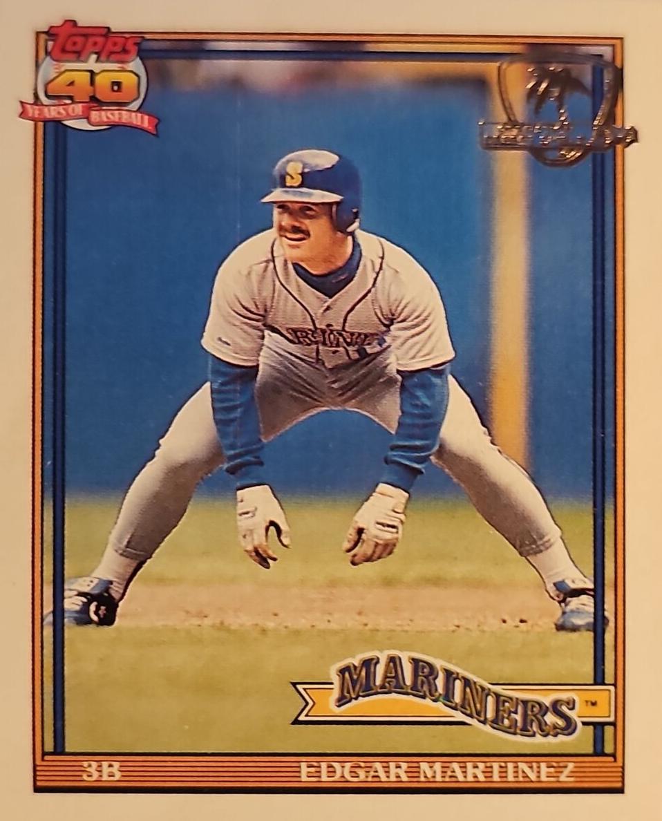 1991 Edgar Martinez #607