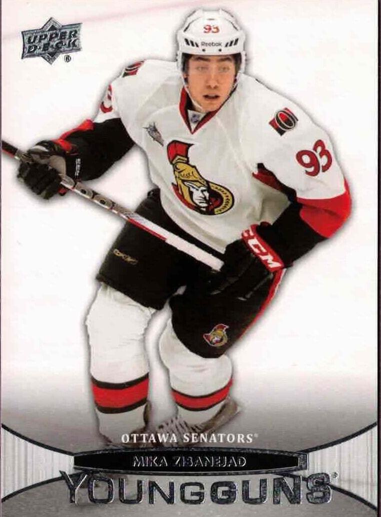 2011 Upper Deck Mika Zibanejad #229 card