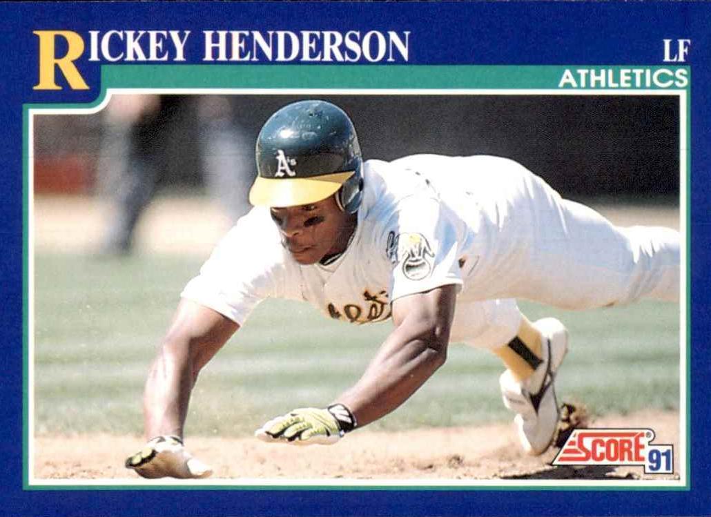 1991 Rickey Henderson #10