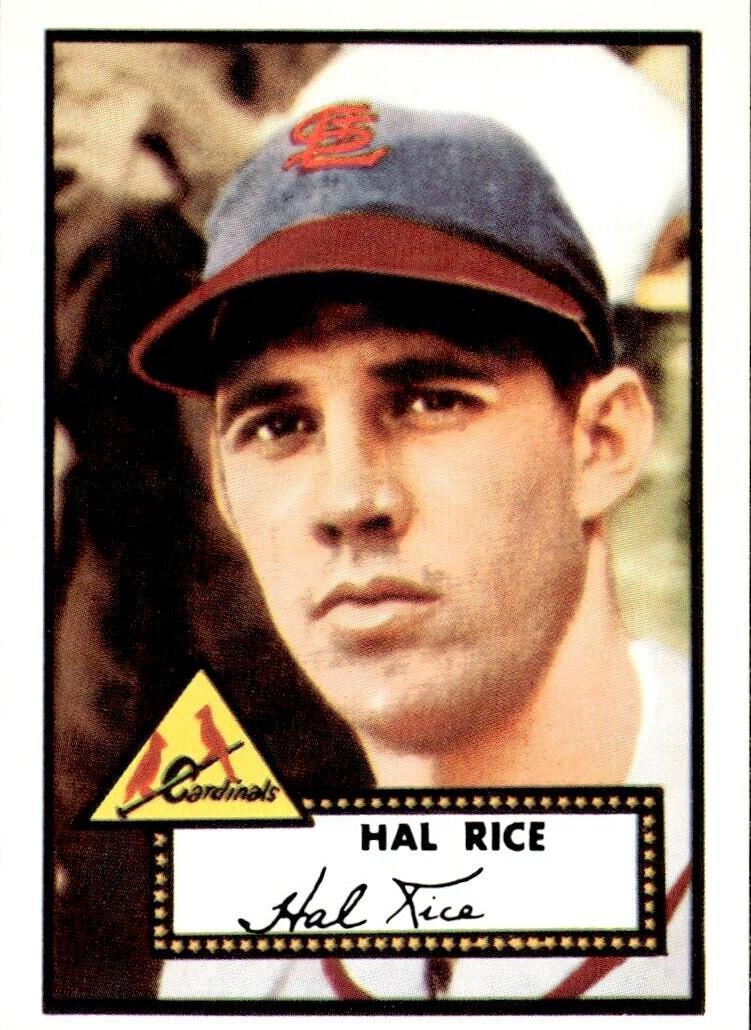1952 Hal Rice #398