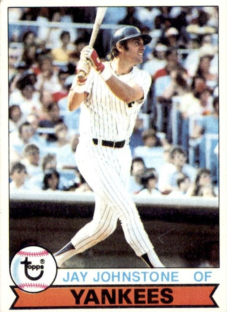 1979 Topps Jay Johnstone #558 card