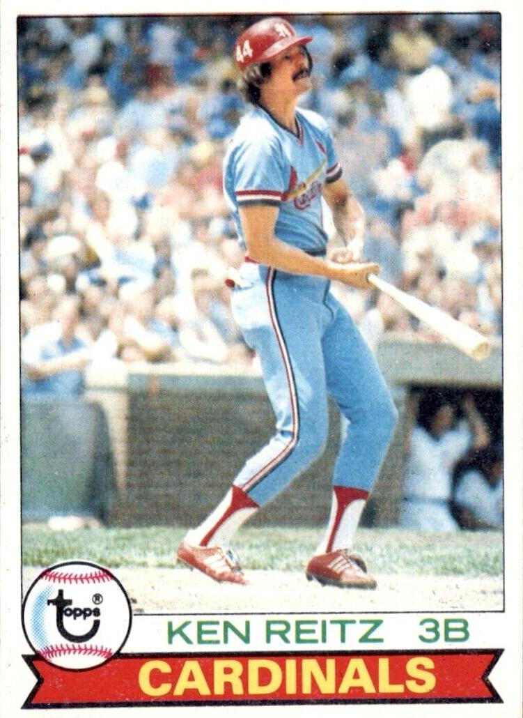 1979 Topps Ken Reitz #587 card