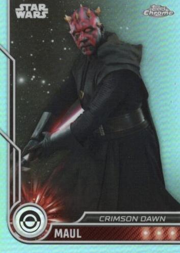 2023 Darth Maul [Black Wave Refractor] #24