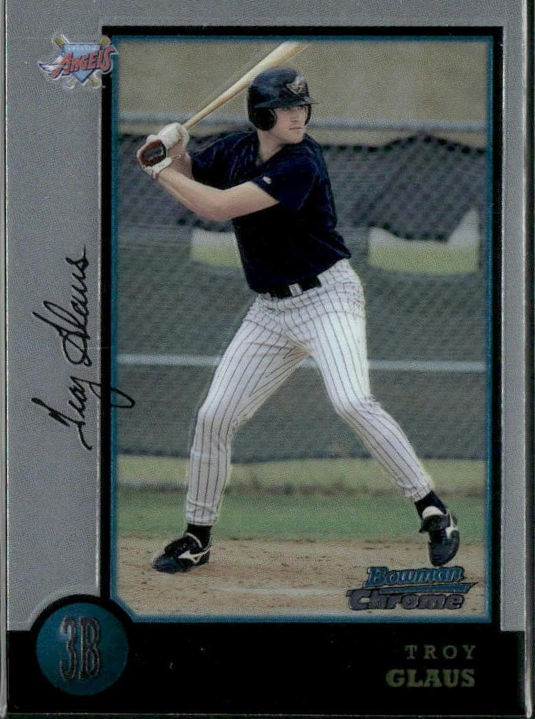 1998 Bowman Chrome Troy Glaus #134 card