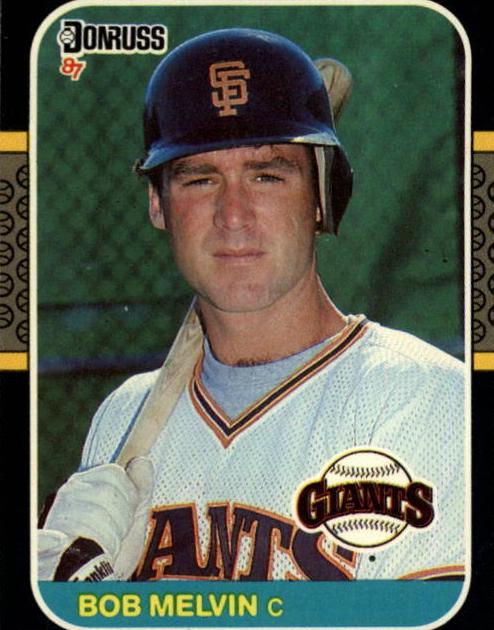 1987 Bob Melvin #239