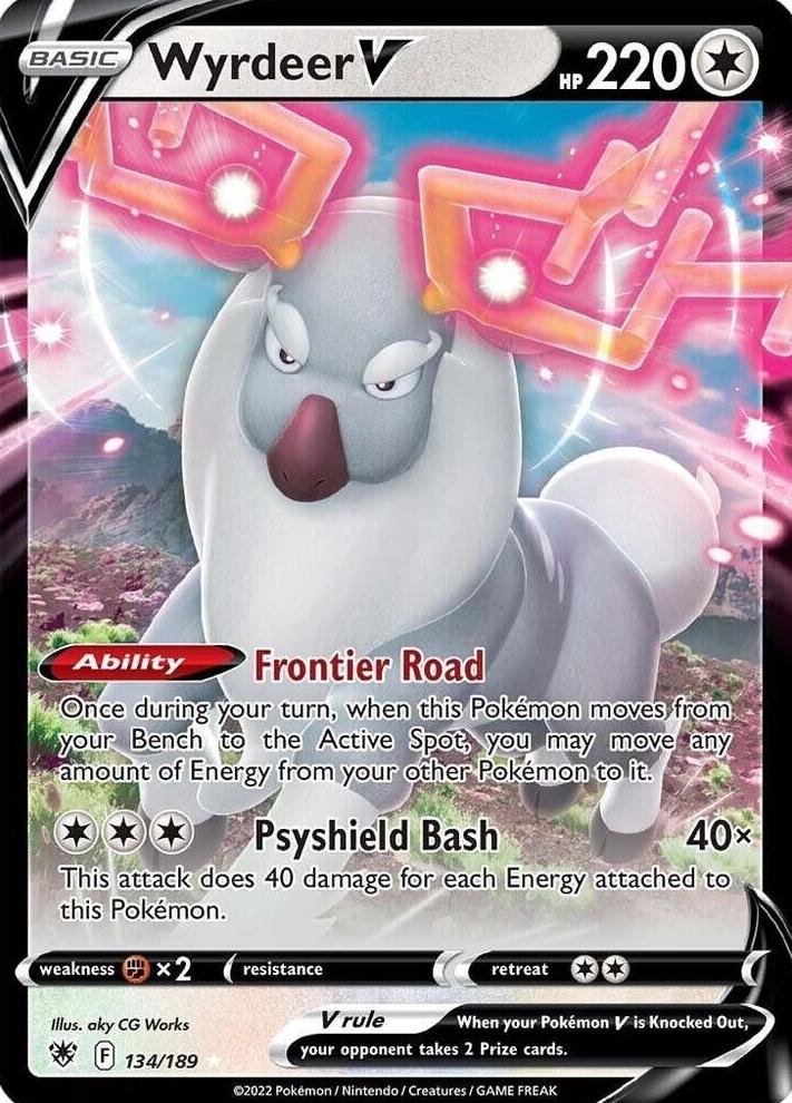 Wyrdeer V 2022 Pokemon Astral Radiance