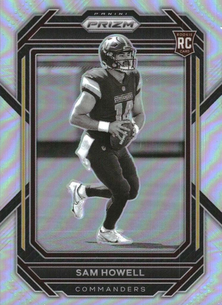 2022 Panini Prizm Sam Howell [SP Variation Silver] #306 card