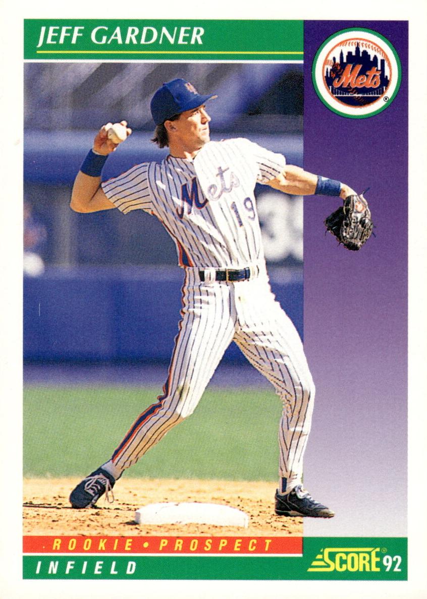 1992 Score Jeff Gardner #869 card