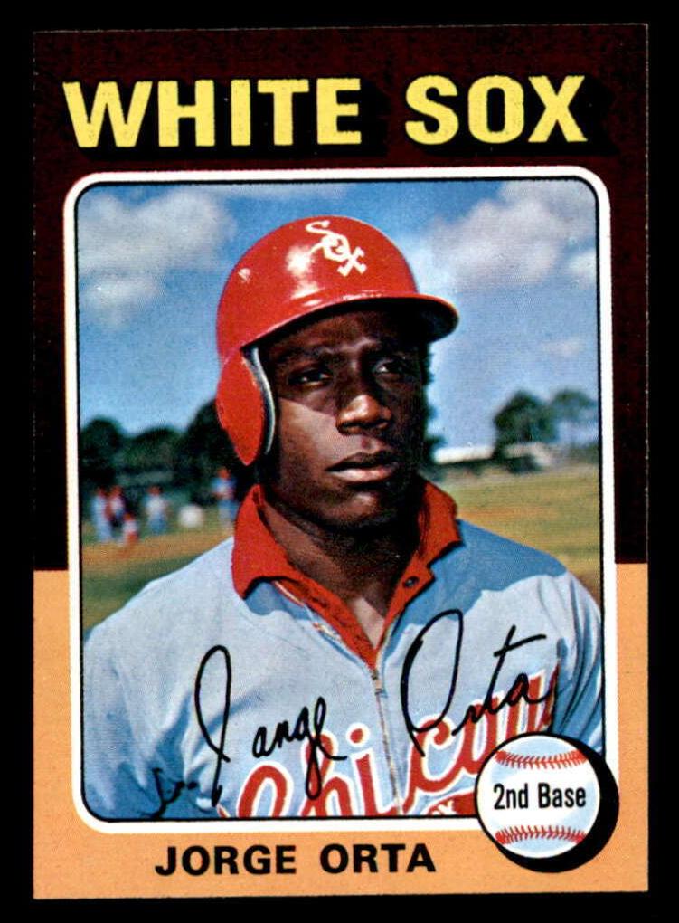 1975 Topps Jorge Orta #184 card