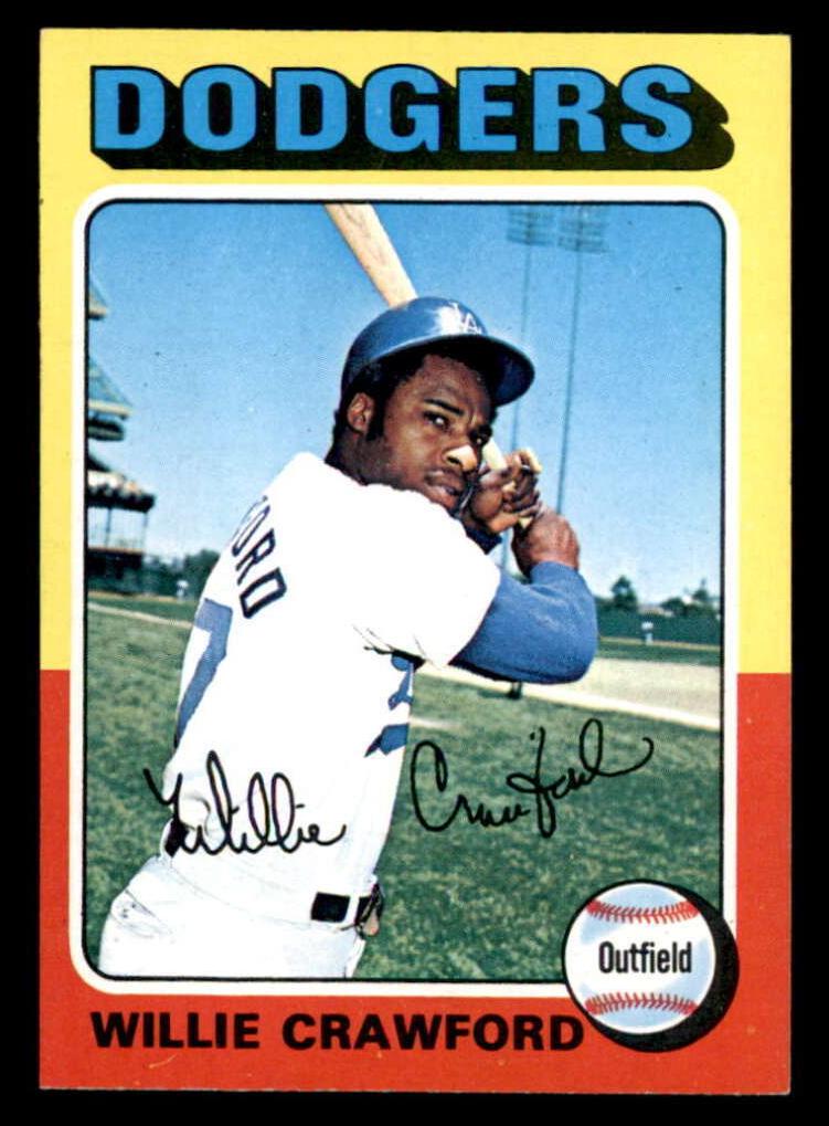 1975 Willie Crawford #186