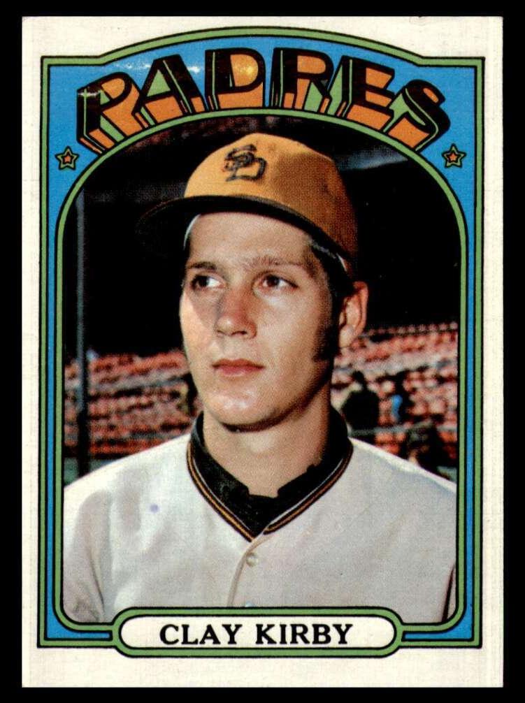 1972 Topps Clay Kirby #173 card