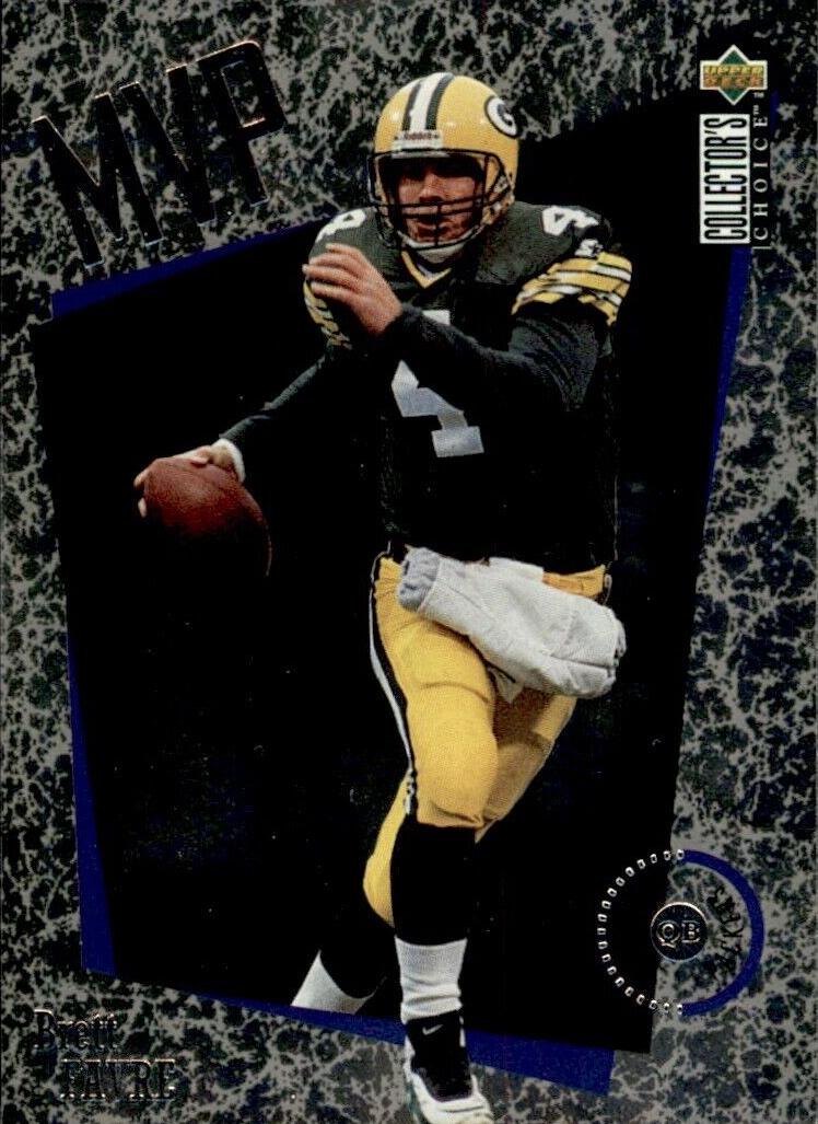 1996 Upper Deck Collector's Choice Brett Favre #M17 card