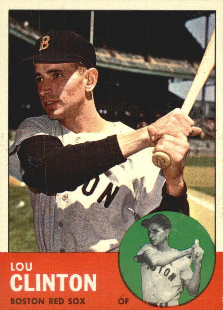 1963 Topps Lou Clinton #96 card