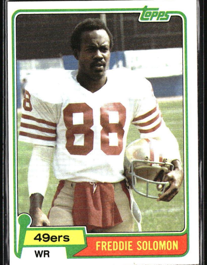 1981 Freddie Solomon #148