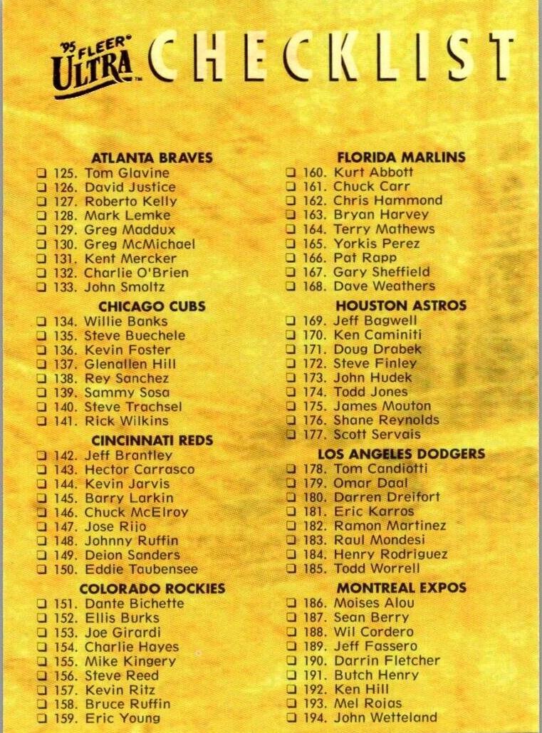 1995 Checklist #249