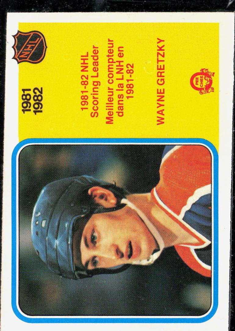 1982 O-Pee-Chee Wayne Gretzky #243 card