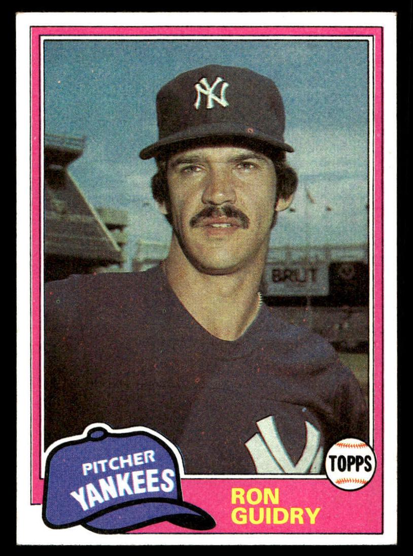 1981 Ron Guidry #250