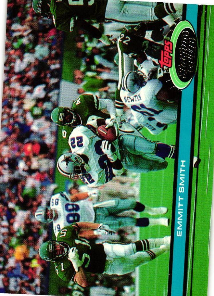Emmitt Smith 1991 Topps Stadium Club Football