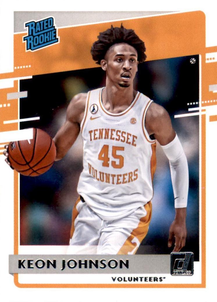 2021 Panini Chronicles Draft Picks Keon Johnson #31 card
