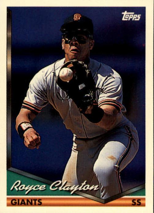 1994 Topps Royce Clayton #267 card