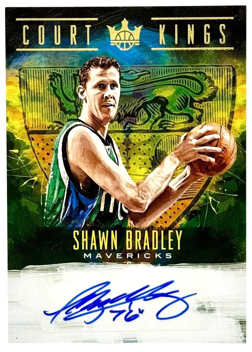 2018 Panini Court Kings Shawn Bradley #CK-SBR card