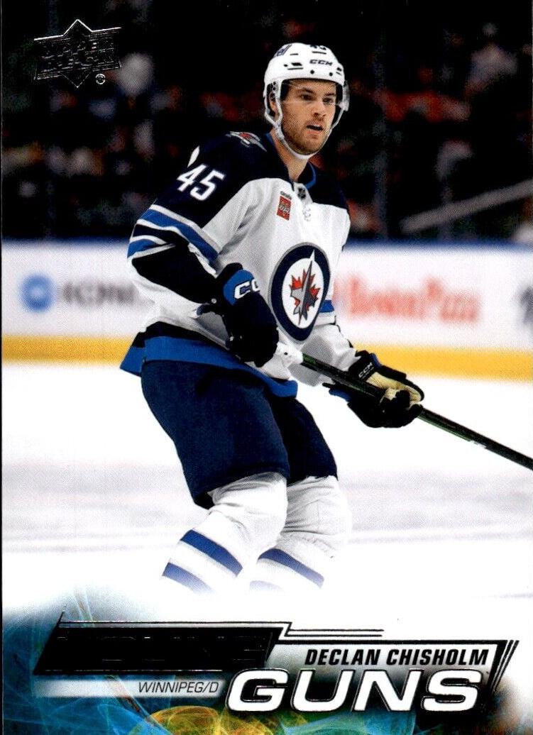 2022 Upper Deck Declan Chisholm #486 card